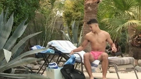 Brother Crush - Young Alex Riley moaning