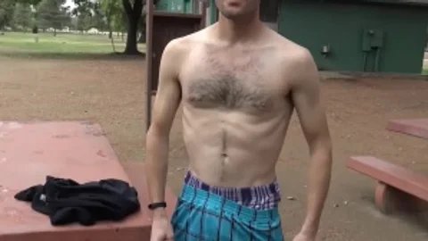 Travis - cook jerking Scene