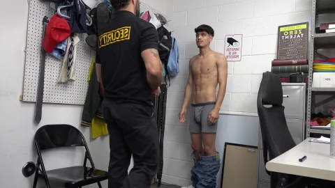 A Captive Artist's Humiliation at the Hands of Security