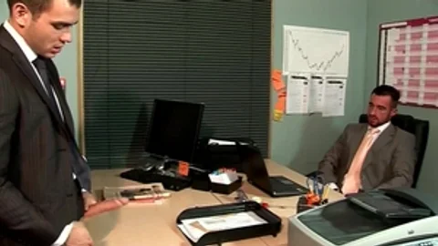 menatplay: Office Desire: Ross & Steve