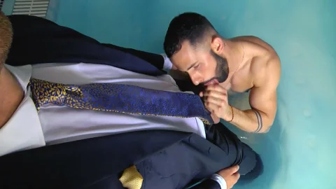 In Hot Water with Young Men in Love