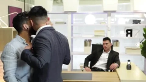 The Boss - Pietro Duarte with Paddy O'Brian butthole Hump