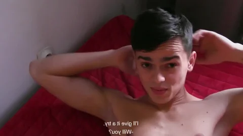 CzechHunter.com: Czech bareback handjob in the bed
