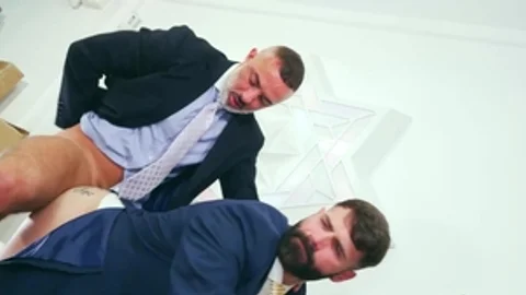 MenatPlay: Condom loud sex with Dani Robles in office