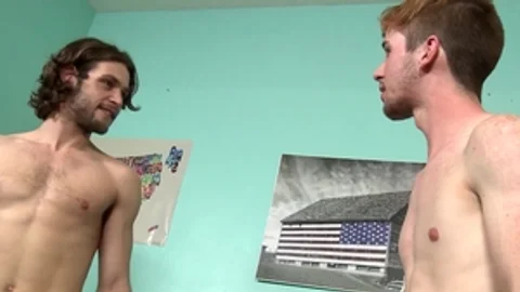 Cock Virgins - Raw slamming hard alongside athletic gay