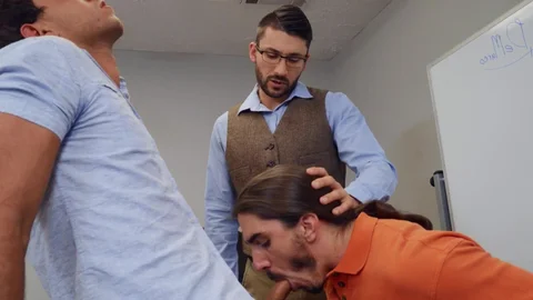 A Lesson In Love: unprotected - Damien Kyle and Tim Hanes American Sex