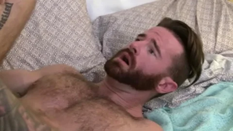 IconMale: Muscle DILF Hugh Hunter enjoying big penis daddy