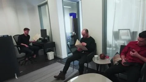 guys In Public 42: Front Office - American First Time