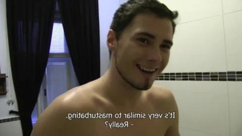 A charming lad oral pleasure stimulation in the jacuzzi