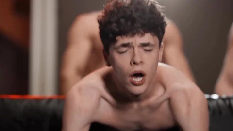 DrillMyHole: Gagging alongside athletic american twink boy