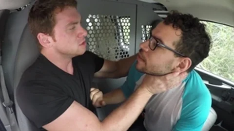 HelplessBoys.com - Driver Angel Ventura receives fucking