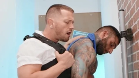 DrillMyHole: Gay Johnny Donovan plus Edward Terrant gagging
