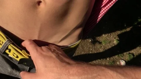 East Boys - Athletic Johny Walsh POV massage outdoors