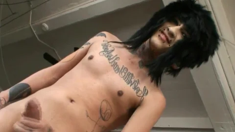 AlternaDudes: Nailed rough together with pierced latino goth