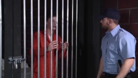 Barebacked In Prison - Jerking Hook up