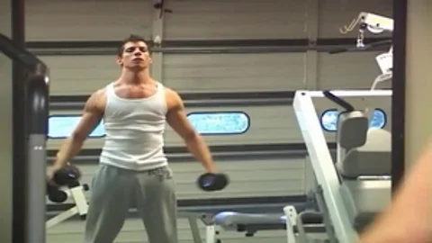 Next Door Male: Miguel's Secret Gym Pleasure Routine