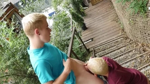 BoyFun - Bareback loud sex with Jamie Kelvin and Gabriel Paris