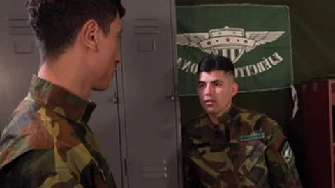 MilitaryDick: Will's Load: A Surprise for Caetano