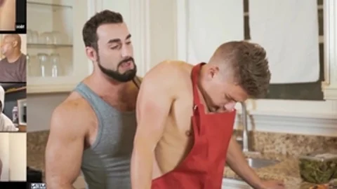 GodsOfMen.com: Marc MacNamara receiving facial scene