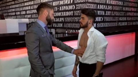 menatplay: Hector's Cock Pounds Pietro in Payment Scheme
