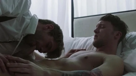Next Door Originals: Gay receives blowjobs