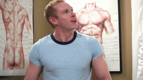 Creampie Surprise During Physical Exam