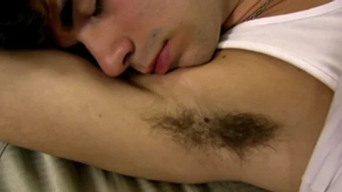 PitsAndPubes: Trimmed Levi Jaxx plus Brat jerks off