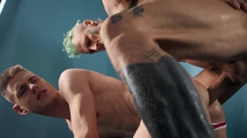 MEN.com: Spanking beside piercing american young twink