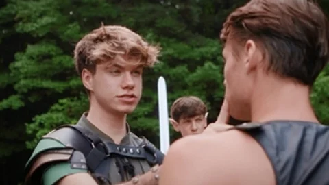 Men: Sword Strokes & Leather Lusting