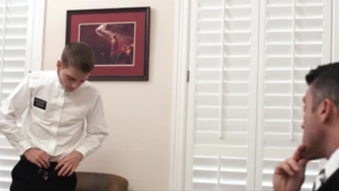 Missionary Boys - Zach Brenton bareback swallow sex scene