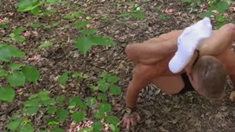 perky butt beauty is about to dril hard outside