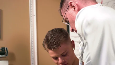 Ultrasound Watch His Balls Drop