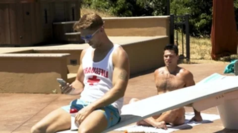 Next Door Originals - Gay Aspen goes in for hard slamming