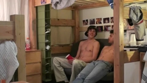 Dick Dorm: Sneaky Cam in Roommate's Dorm