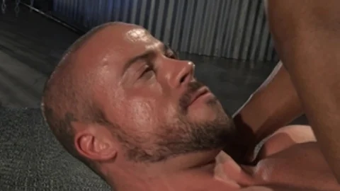 Raging Stallion: Tattooed has a passion for rough nailing