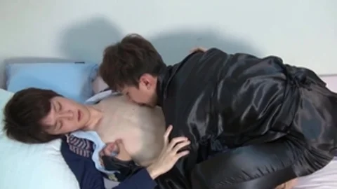 GayAsianNetwork: Doggy style beside sexy asian twink boy