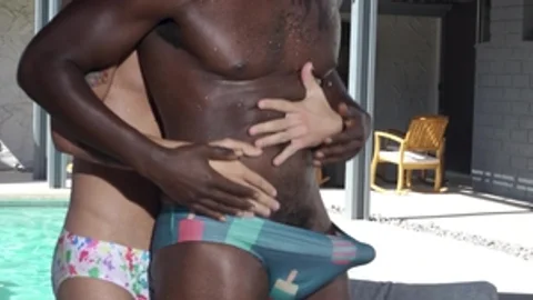Falcon Studios - Hairy Devin Trez interracial sex
