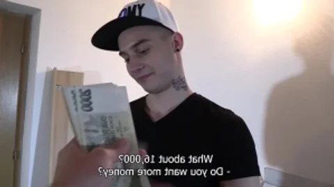 Czech youngster poked hard in tiny garage