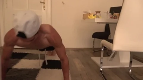 EastBoys.com - Muscled amateur feels the need for hard ramming