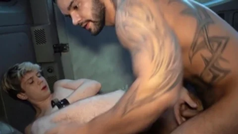 Bromo - Wet Filipe blond butt fucking sex scene