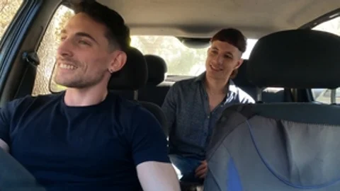 In The Car They Found Love And A Lot Of Cum