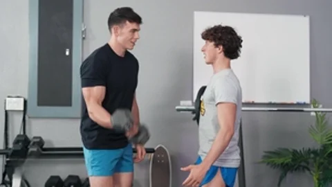 Sean Cody: Pushups with Muscles and Twink Sucking