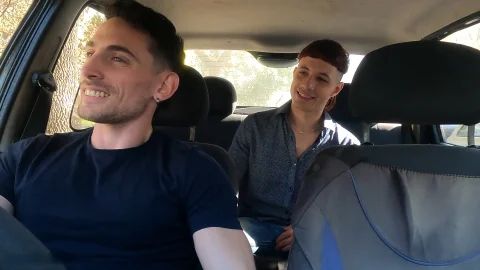 In The Car They Found Love And A Lot Of Cum