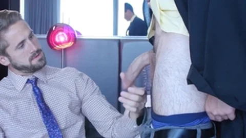 GayRoom: Ryan Pitt gets a buzz out of raw sex