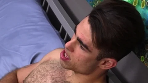 ChaosMen: Solo tattooed Lucas latino hard sex